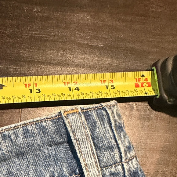 Citizens Of Humanity Blue Denim Wide Leg Jeans - Picture 9 of 11